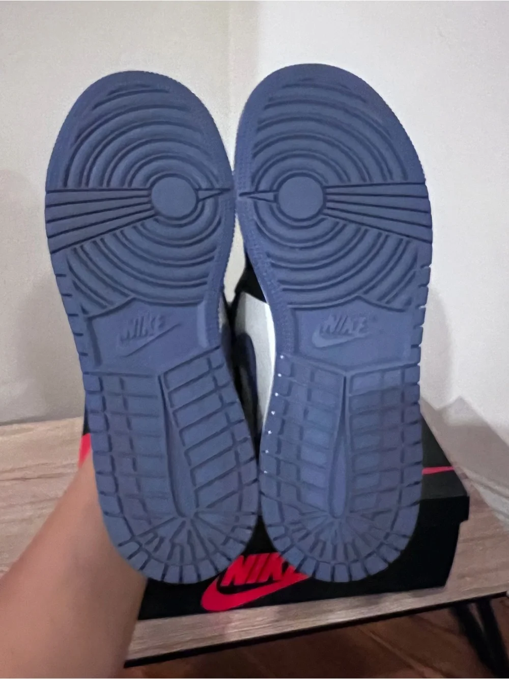 Nike Air Jordan Retro High OG 1s Blue Moon Sneakers